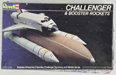 1/288 Scale Revell Challenger & Booster Rockets Model Kit - NIB