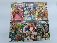 (D) Marvel The Thing Comic Books