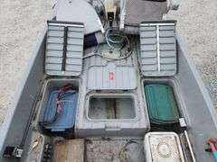 (K) Basstender 11.3 Fishing Boat With Trailer