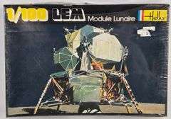 1/100 Scale Heller LEM Space Lunar Module Model Kit - Sealed
