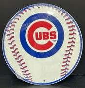 Cubs Wall Sign Circa 2004