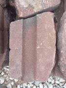 (G) Pallet of Concrete Pavers, Metal 2 Gallon Gas Can, & Triangle Safety Reflector Kit