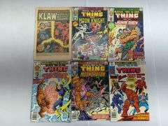 (D) Marvel The Thing Comic Books