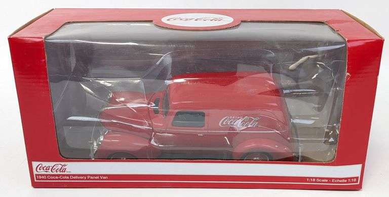 1/18 Die-Cast 1940 Coca-Cola Delivery Panel Van