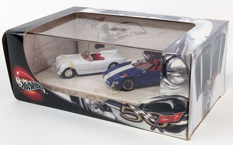 Hot Wheels 50 Years Corvette Set