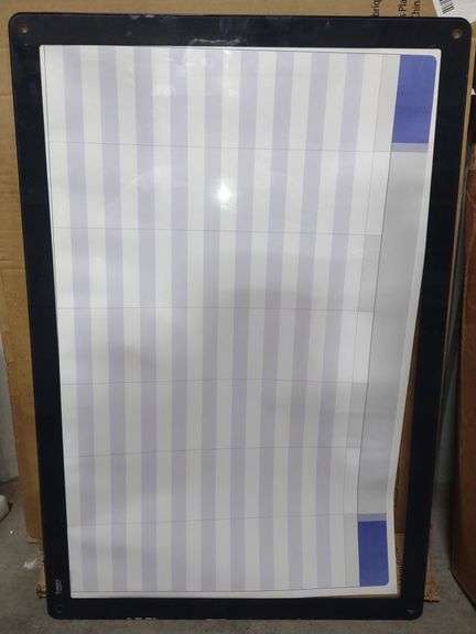 Insertable Dry Erase Board - Kraft Auction Service, LLC