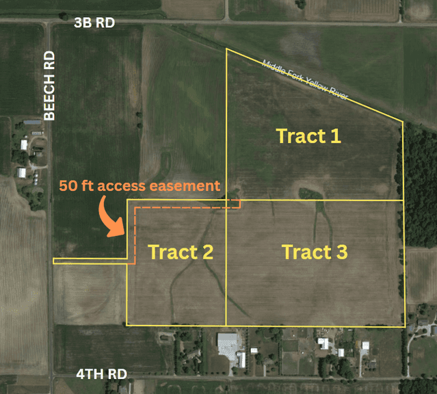 LIVE & ONLINE Marshall County Land Auction - 73.17+/- Acres - 3 Tracts