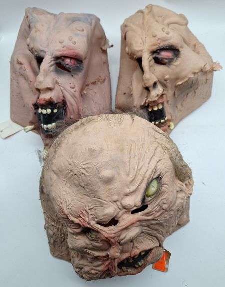 (KC) People Becoming Deformed Monsters Bundle, All Masks Around 10"