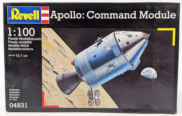 1/100 Scale Revell Apollo: Command Module Model Kit - Sealed