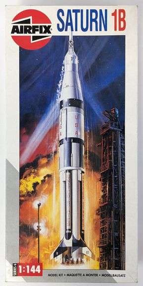 1/144 Scale AirFix Saturn 1B Model Kit - NIB