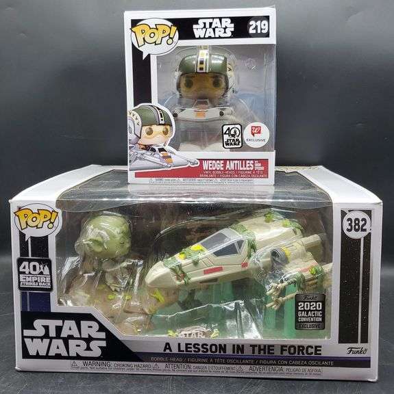 Funko Pop Star Wars – Une Leçon Dans La Force – Neuf En Boîte – Collector