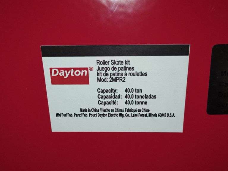 Dayton Steel Roller Stake Kit