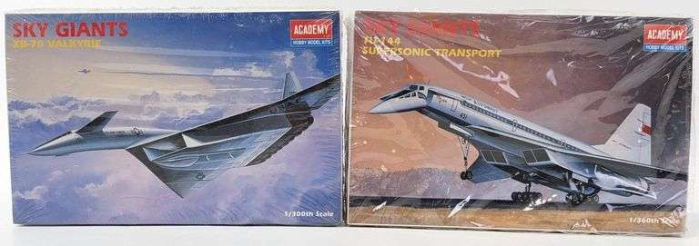 (2) Academy Sky Giants Model Kits