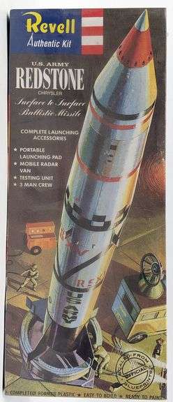 1/110 Scale Revell U.S. Army Redstone Model Kit - Sealed
