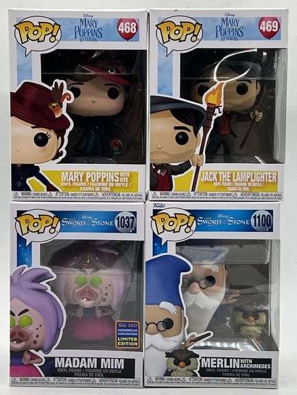 Figurine Funko Vynl Disney : Mary Poppins (2018) - Mary Poppins + Jack - Jeux vidéo
