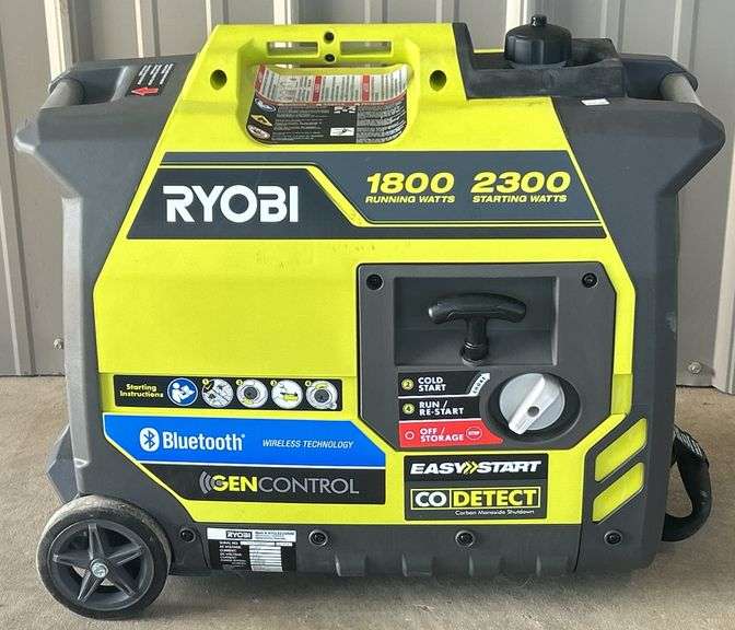 Ryobi 2300W Recoil Start Gas Powered Digital Inverter Generator - Kraft
