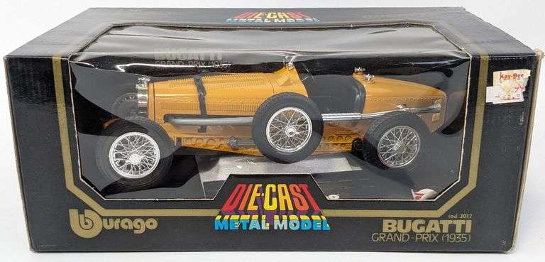 1/18 Die-Cast Bugatti Grand-Prix 1935