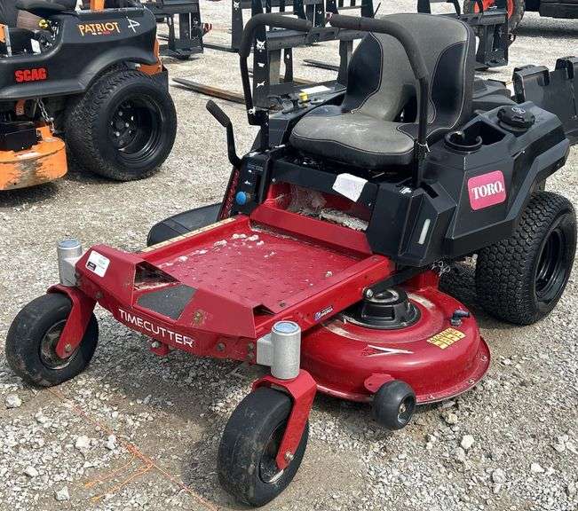 Toro Time Cutter Zero Turn Lawn Mower - Kraft Auction Service, LLC
