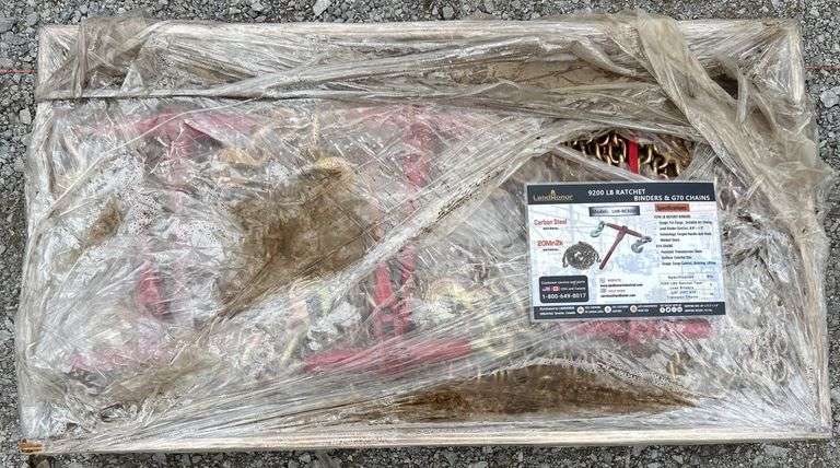 LandHonor 9200lbs Ratchet Binder & 3/8” 20ft G70 Chain