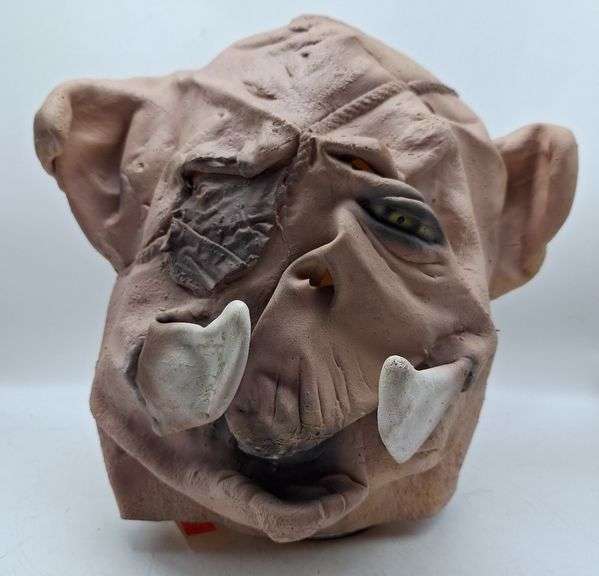 (KC) Pig Monster Full Latex Face Mask, 12"