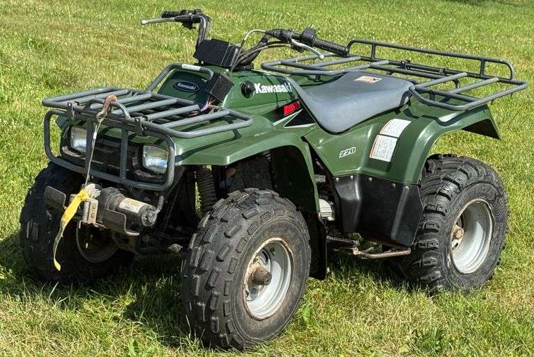 2002 Kawasaki Bayou 220 4x2 ATV