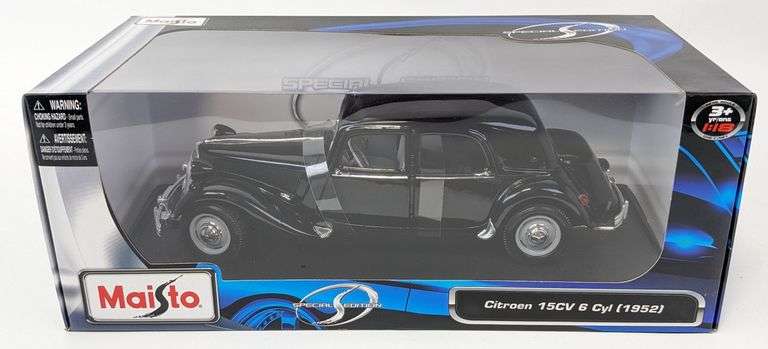 1/18 Die-Cast 1952 Citroen 15CV 6 Cyl