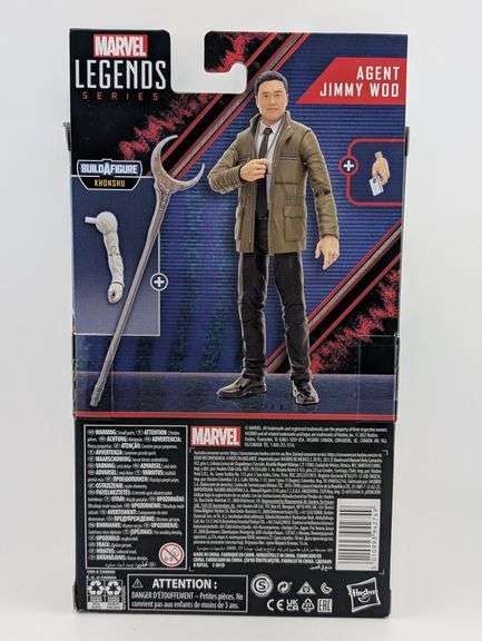 2022 Hasbro Marvel Studios Wanda Vision Agent Jimmy Woo 6" Action Figure NIB