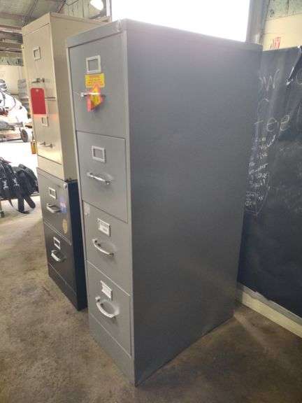 Metal 4 Drawer Filing Cabinet