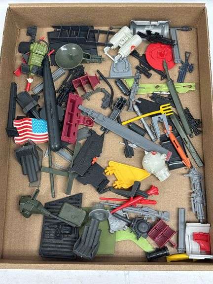 1980s Hasbro GI Joe Action Figure Vehicle Parts / Accessories Missiles & More