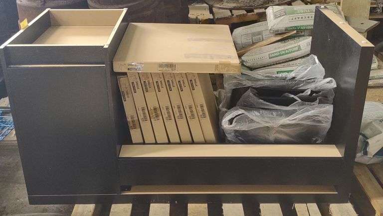 Wooden Single Drawer Office Desk