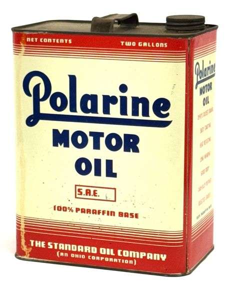 Polarine Motor Oil Can