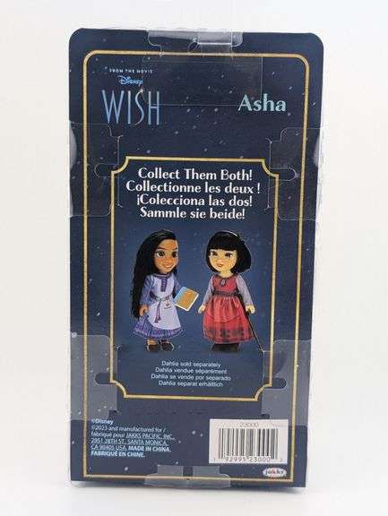 2023 Jakks Disney Wish Asha 6" Figure NIB