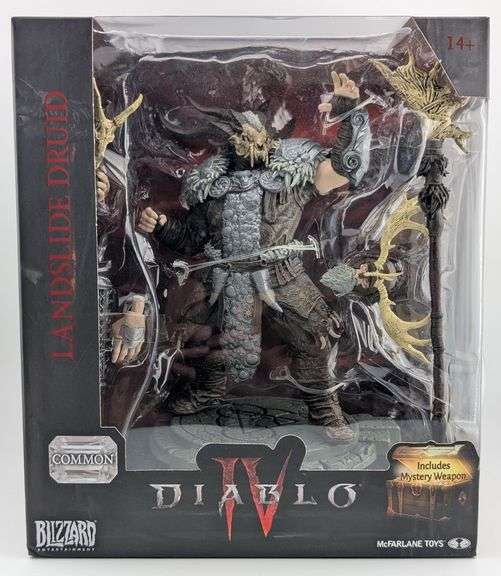 2023 McFarlane Toys Diablo Landslide Druid 6" Action Figure NIB