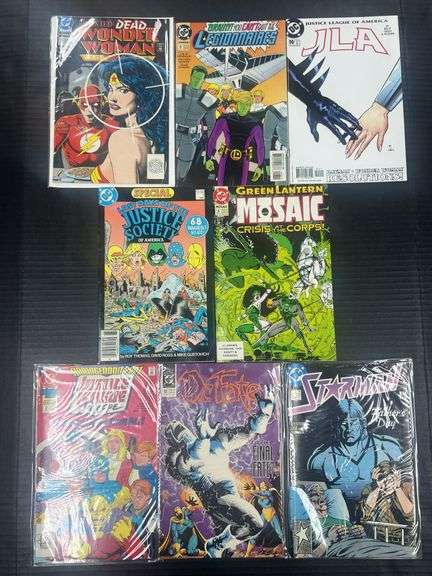 (J) Variety Of Marvel, DC, Image, Valiant, And FantaCo Comic Books.
