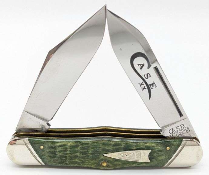 1991 Case XX Classic Green Bone 1 of 1000 Humpback Whittler 62046J