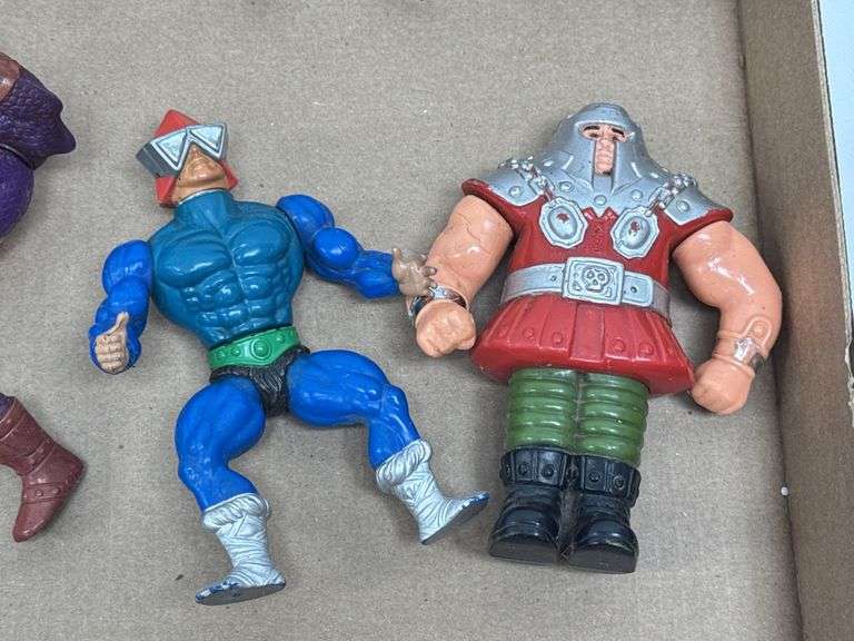 Vintage Mattel He Man MOTU Masters Of The Universe Action Figures