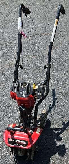 Craftsman 4-Cycle Mini-Tiller.