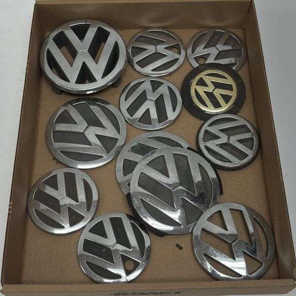 Lot Of Volkswagen VW Emblems / Auto Badges
