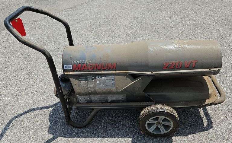 Procom Magnum Forced Air Kerosene Heater. Model# PCK220VT.