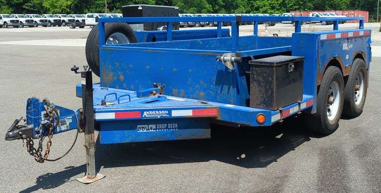 2018 HGL 14' Drop Deck Trailer, Series 10614