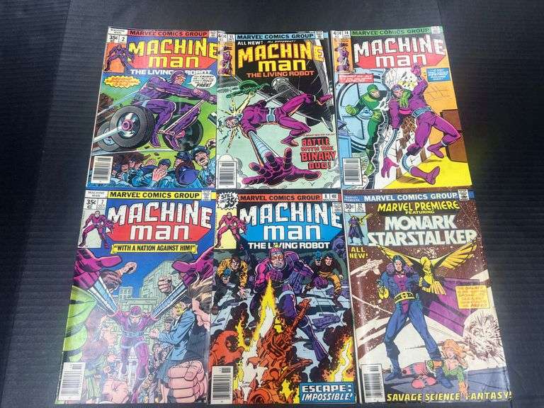 (J) 1970s & 1980s Marvel Comic Books.