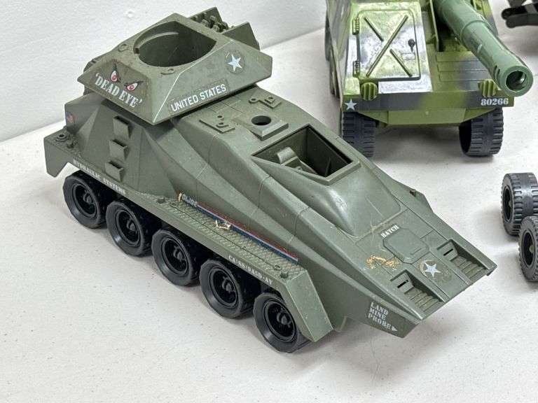 1980s Hasbro GI Joe ARAH Action Figure Vehicle Lot