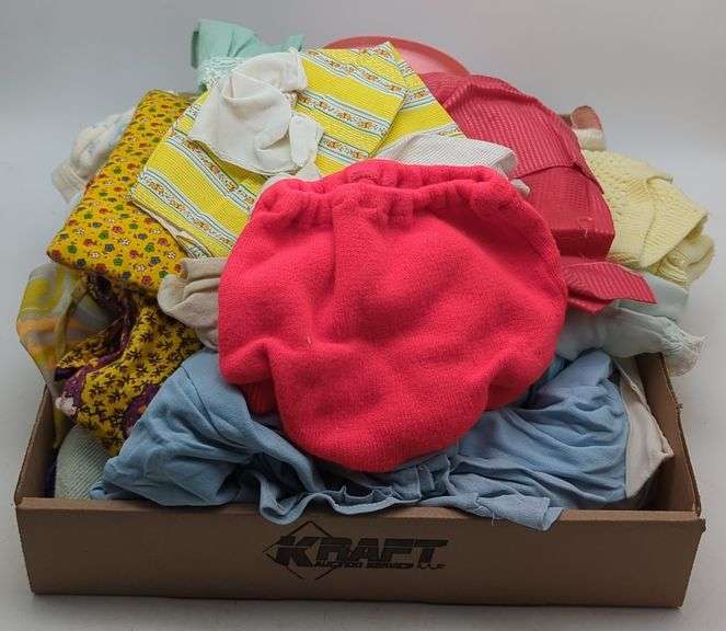 (GH) Vintage Doll clothes assorted styles .