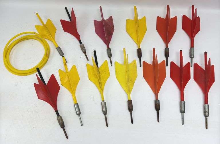 Large Lot Of Vintage Lawn Darts / Jarts