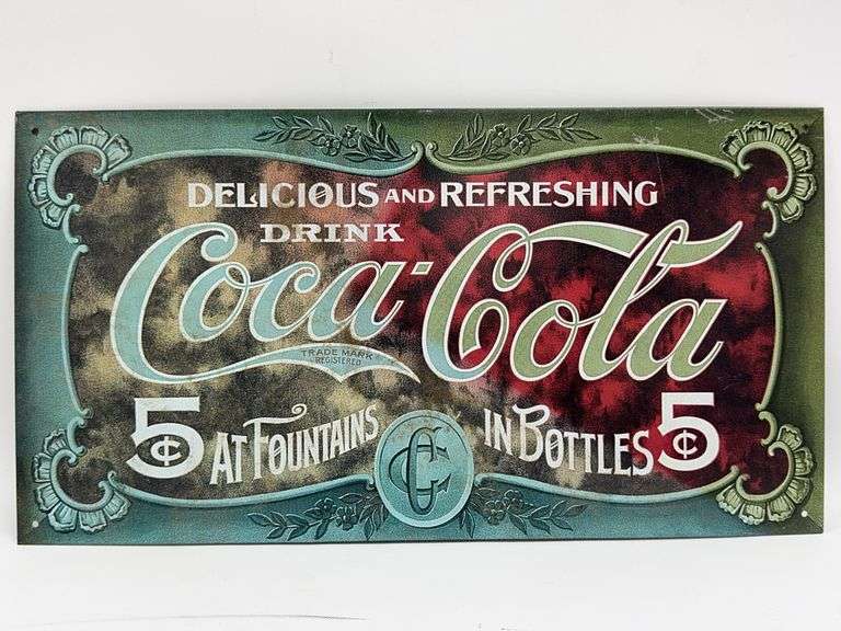 Coca-Cola Metal Sign
