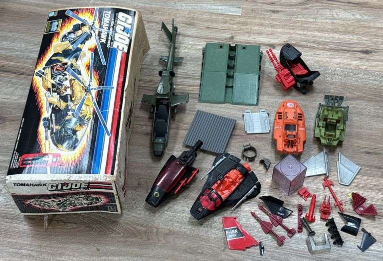 1980s Hasbro GI Joe ARAH Action Figure Vehicle Parts / Accessories Missiles / Original Box & More