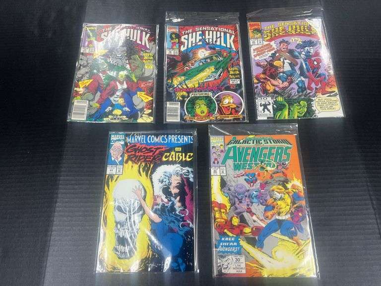 (J) Selection Of Marvel Comic Books, 1980s-2000s.