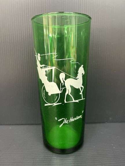 (Q) 3 Anchor Hocking Iced Tea Tumblers From The “Gay Nineties” Series