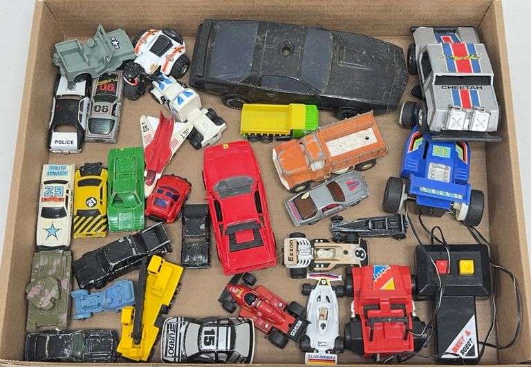 Lot Of Vintage Die-Cast Cars & More