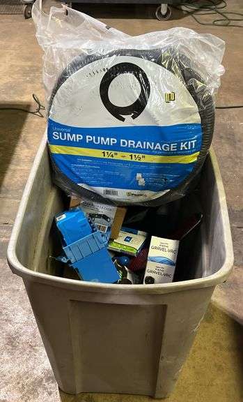 (D) Sump Pump Drainage Kit , Electrical, Gravel Vac And more - Kraft ...